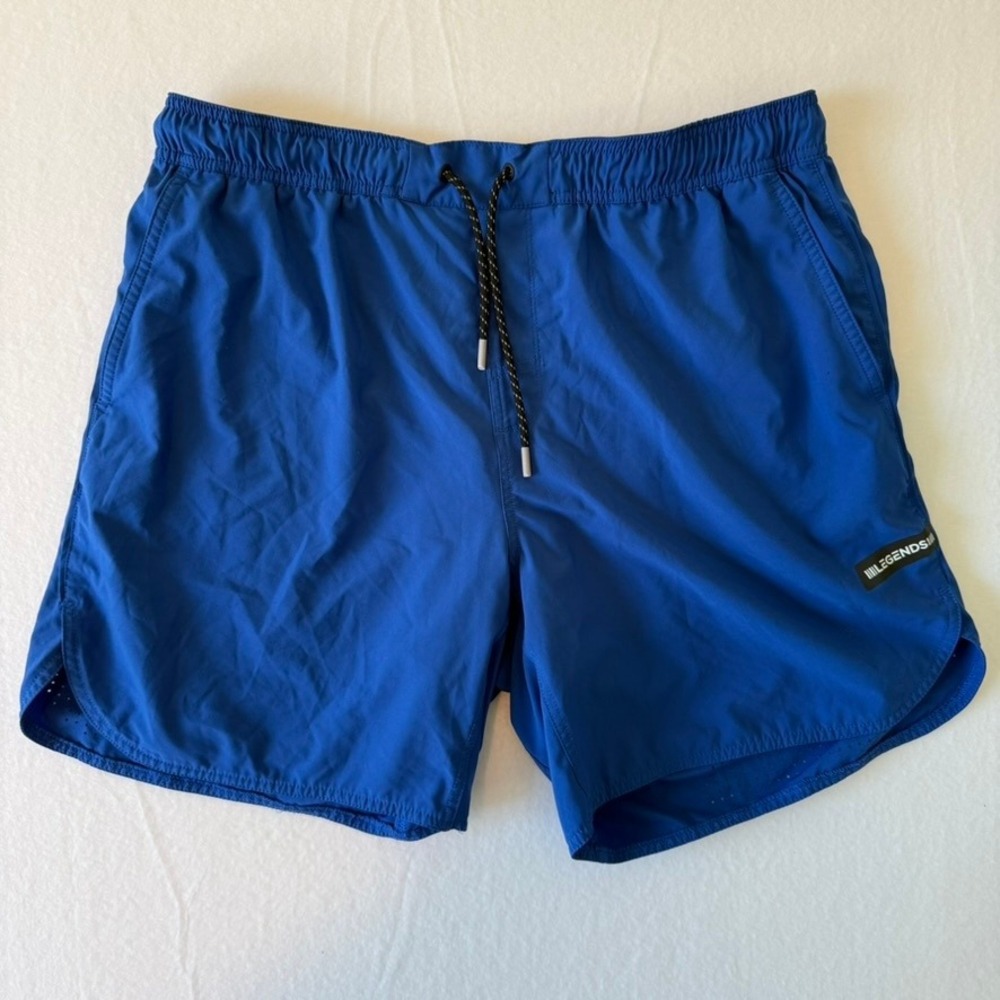 Legends Luca 7" Lined Training Shorts Royal Blue Mens Size XL Athletic Gym
